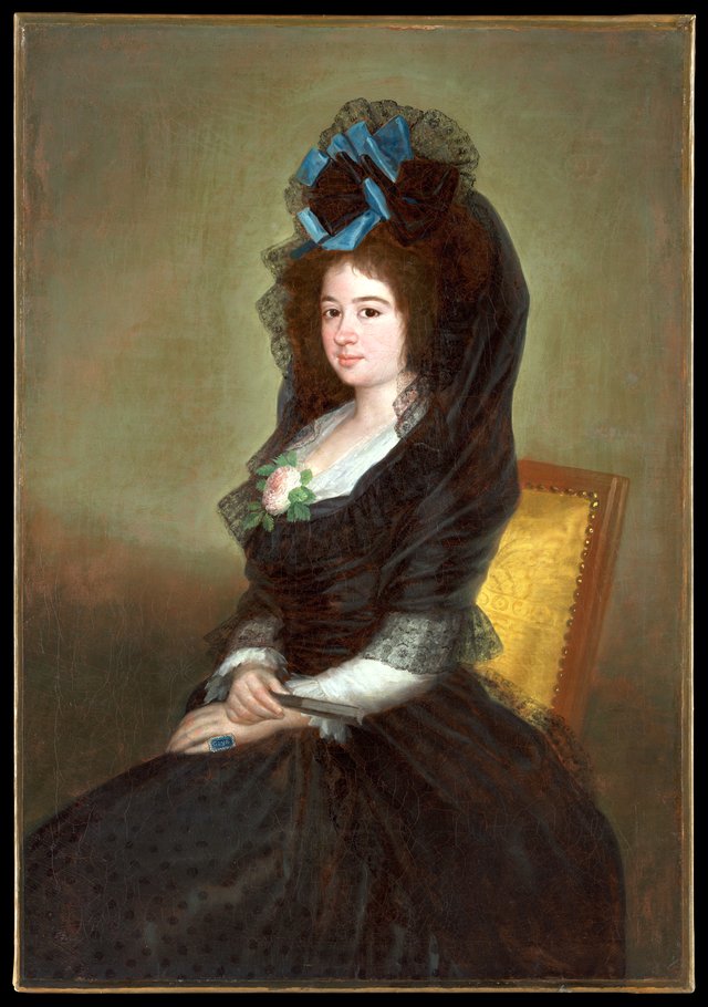 Narcisa Barañano Gayoso de Goicoechea by Francisco Goya