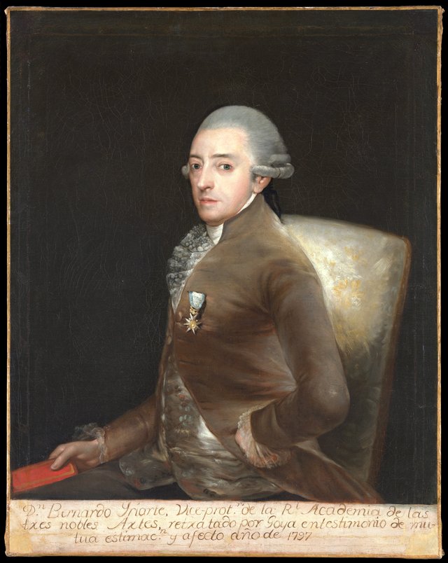 Don Bernardo de Iriarte (1735–1814) by Francisco Goya