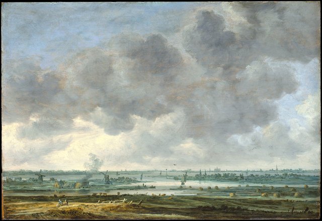 View of Haarlem and the Haarlemmer Meer by Jan van Goyen