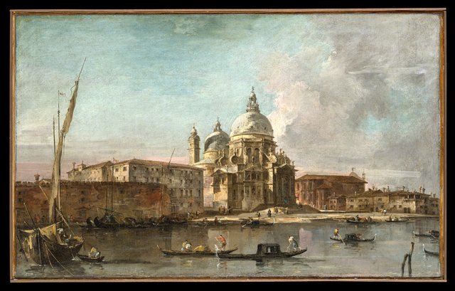 Santa Maria della Salute by Francesco Guardi