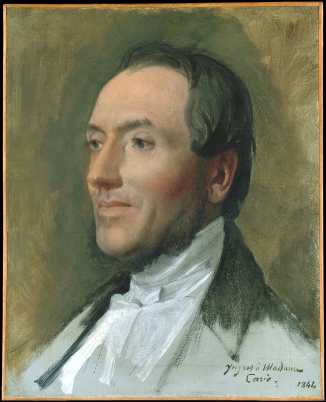 Edmond Cavé (1794–1852) by Jean-Auguste-Dominique Ingres