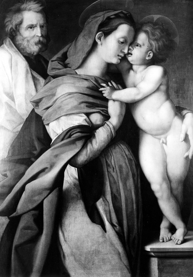 Holy Family by Jacopino del Conte