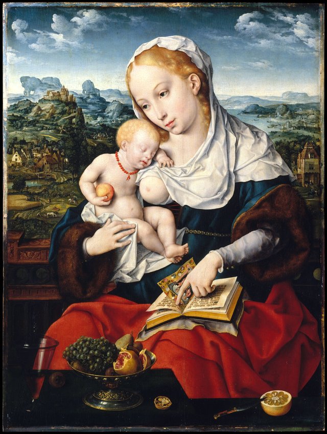 Virgin and Child by Joos van Cleve