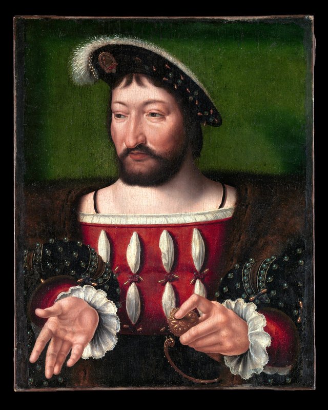 Francis I (1494–1547), King of France by Joos van Cleve