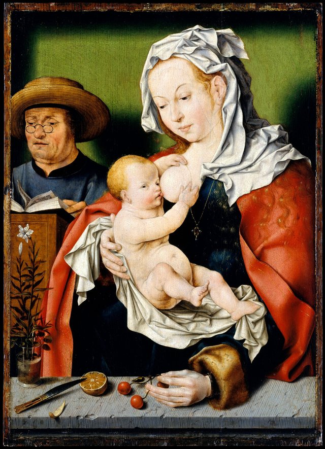 The Holy Family by Joos van Cleve