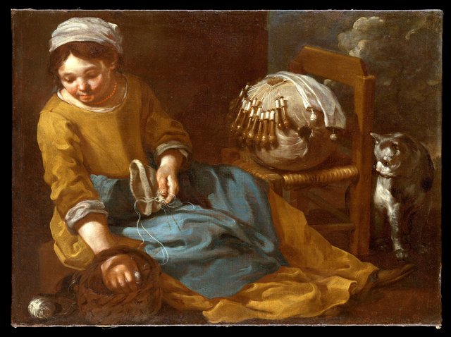 The Lacemaker by Bernhard Keil