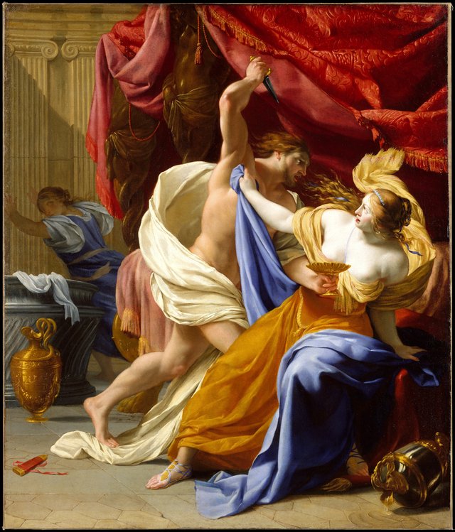 The Rape of Tamar by Eustache Le Sueur