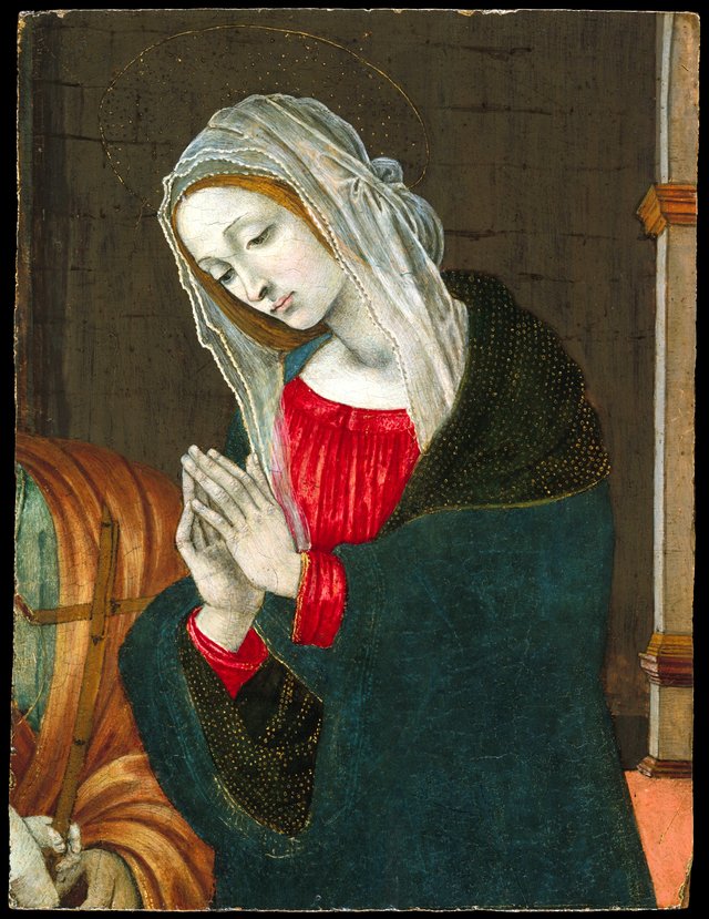The Virgin of the Nativity by Filippino Lippi