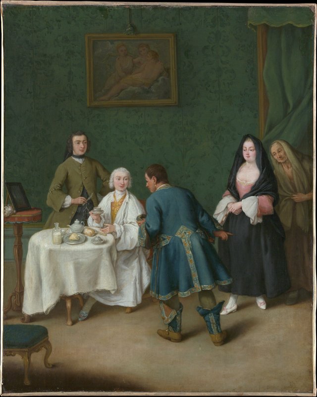 The Temptation by Pietro Longhi
