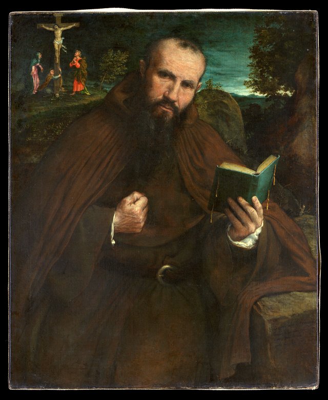 Brother Gregorio Belo of Vicenza by Lorenzo Lotto