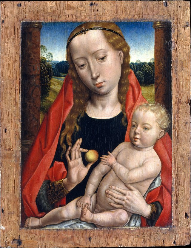 Virgin and Child by Hans Memling