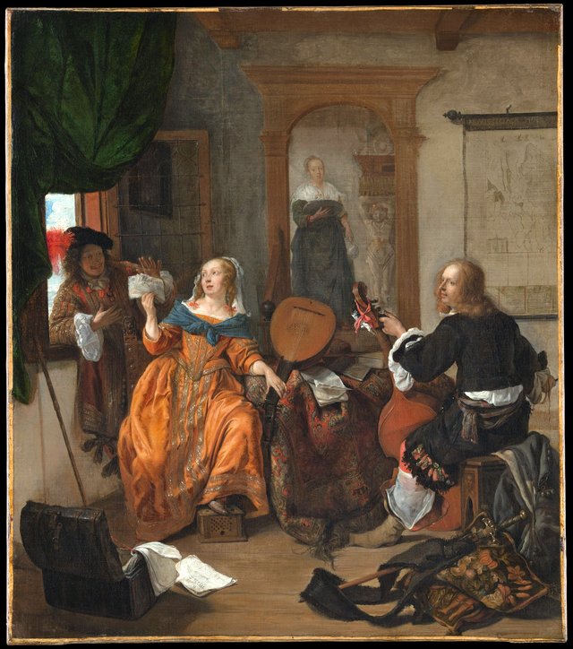 A Musical Party by Gabriel Metsu