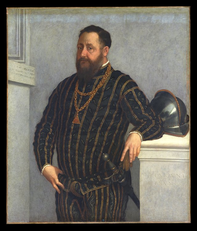 Portrait of a Man by Giovanni Battista Moroni
