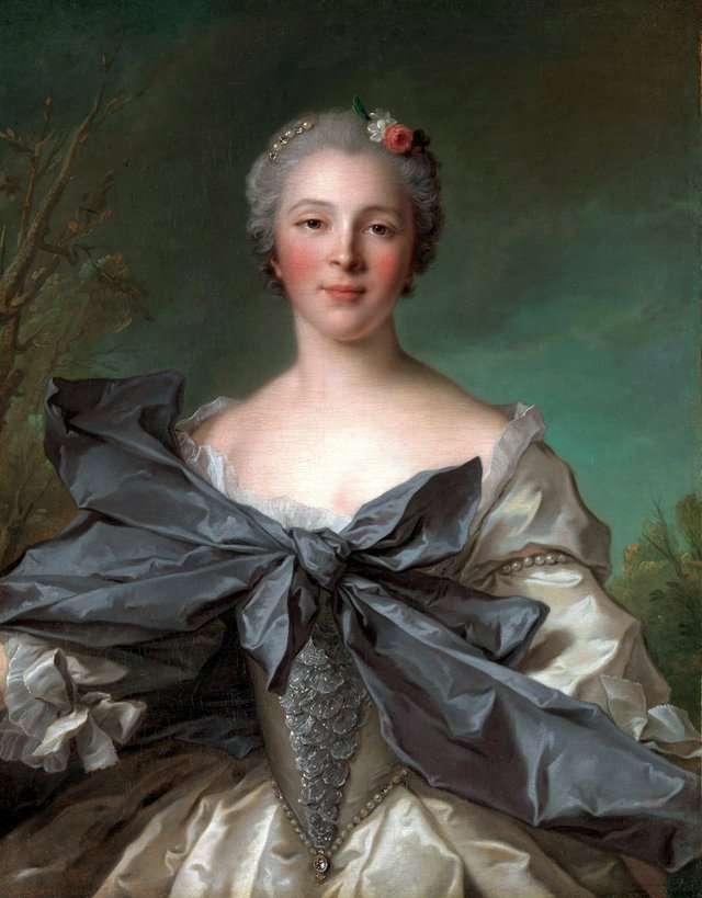 Marie Françoise de La Cropte de St. Abre, Marquise d'Argence (born 1714) by Jean-Marc Nattier
