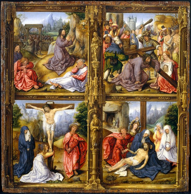 Four Scenes from the Passion by Bernard van Orley