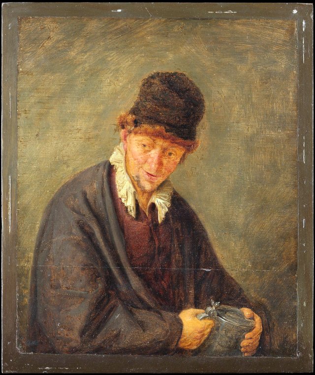 Man with a Tankard by Adriaen van Ostade