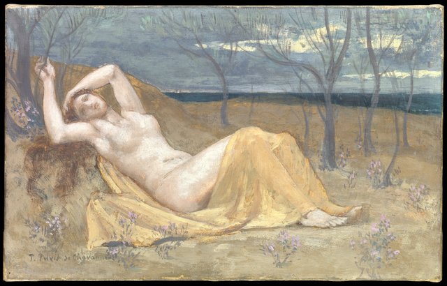 Tamaris by Pierre Puvis de Chavannes
