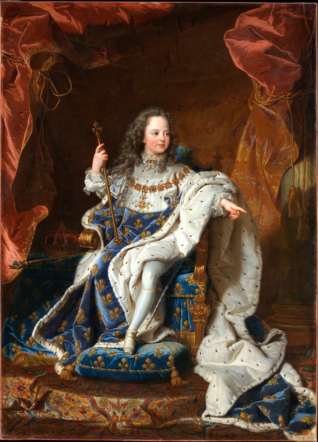 Louis XV (1710–1774) as a Child by Hyacinthe Rigaud