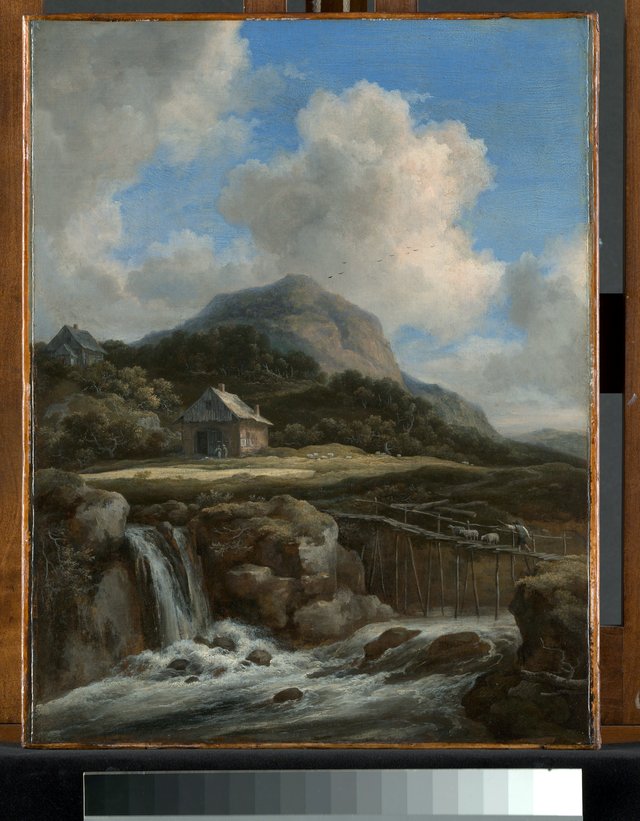 Mountain Torrent by Jacob van Ruisdael