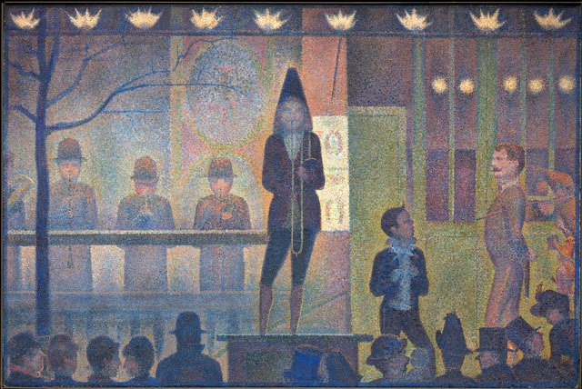 Circus Sideshow (Parade de cirque) by Georges Seurat