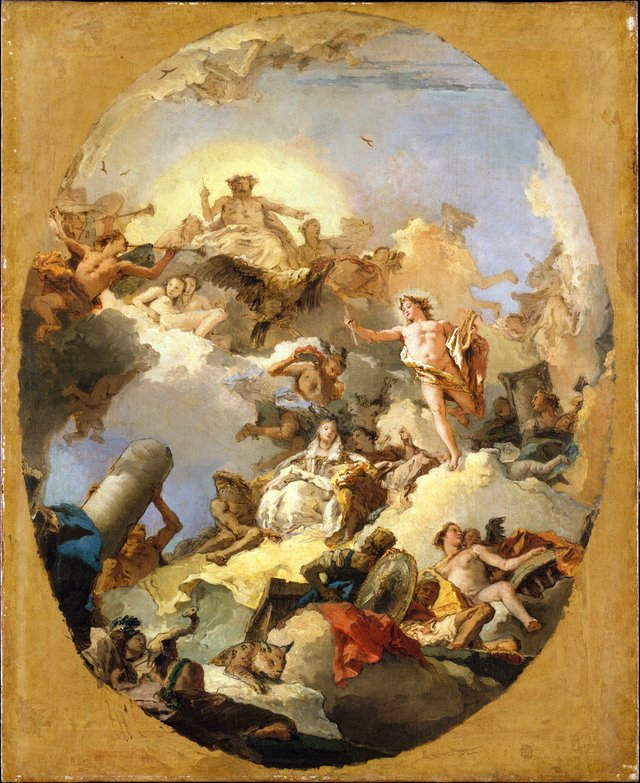 The Apotheosis of the Spanish Monarchy by Giovanni Battista Tiepolo