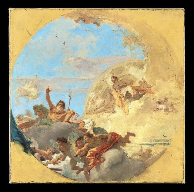 Neptune and the Winds by Giovanni Battista Tiepolo