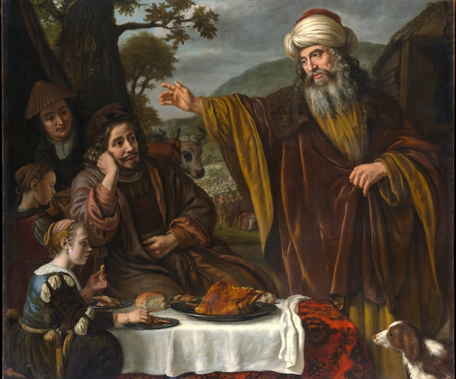 Abraham's Parting from the Family of Lot by Jan Victors