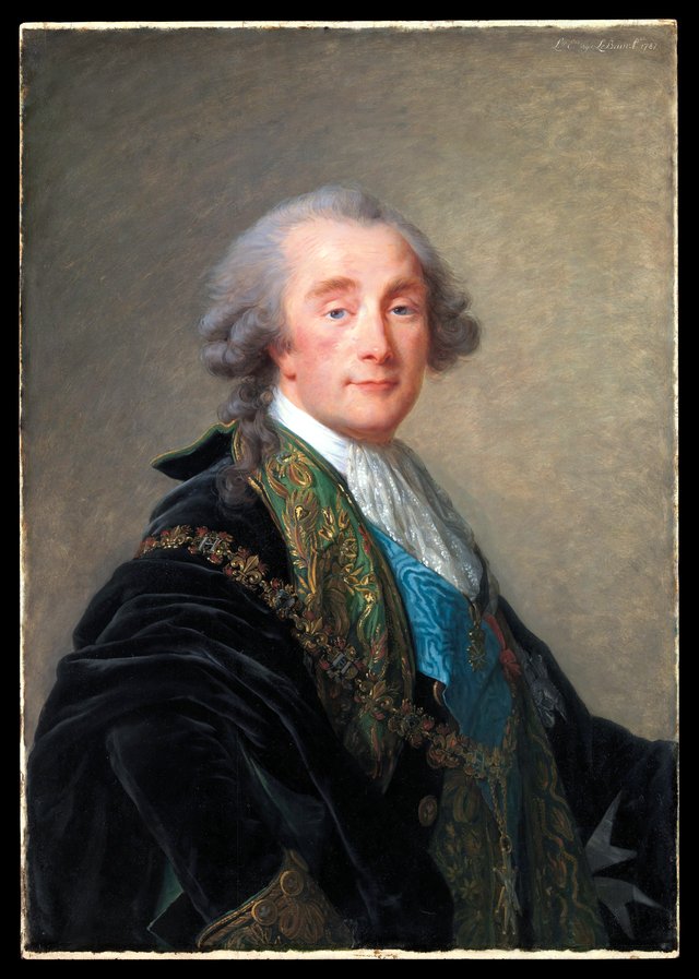 Alexandre Charles Emmanuel de Crussol-Florensac (1743–1815) by Élisabeth Louise Vigée Le Brun