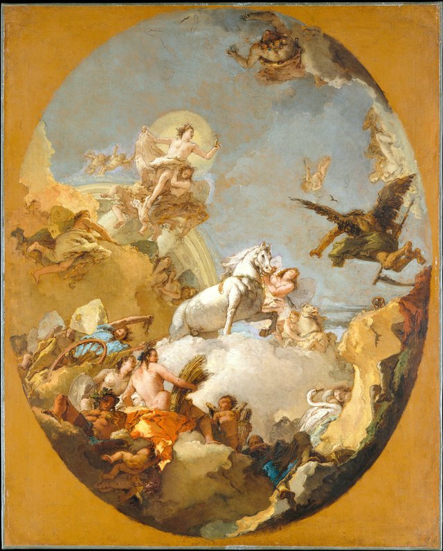 The Chariot of Aurora by Giovanni Battista Tiepolo