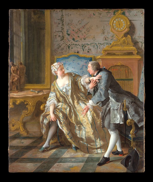 The Garter by Jean-François de Troy