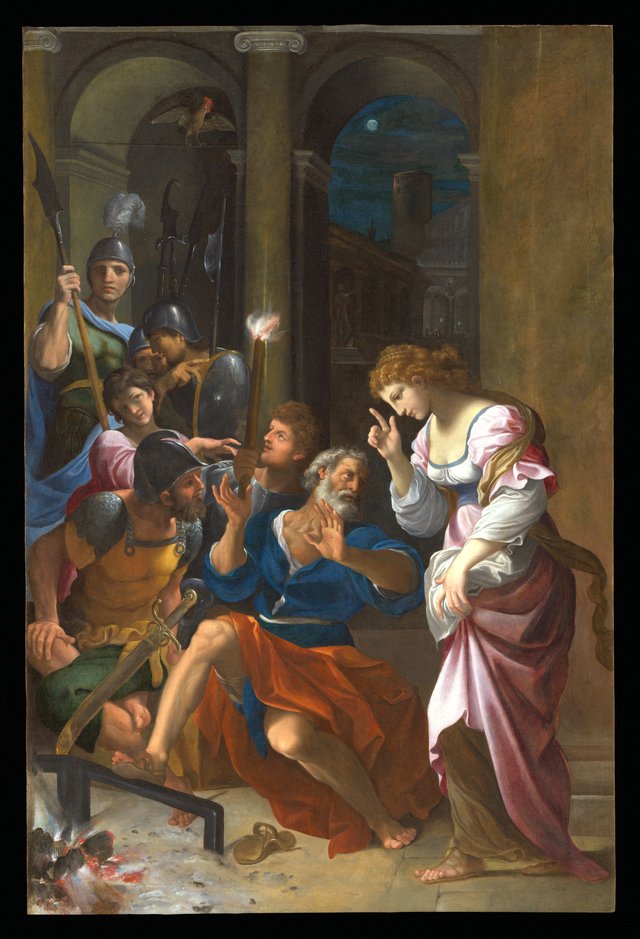 The Denial of Saint Peter by Ludovico Carracci