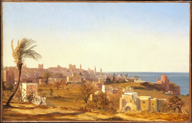 View of Beirut by Jules Coignet