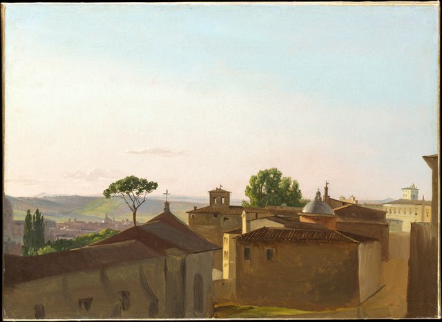 View on the Quirinal Hill, Rome by Simon Denis
