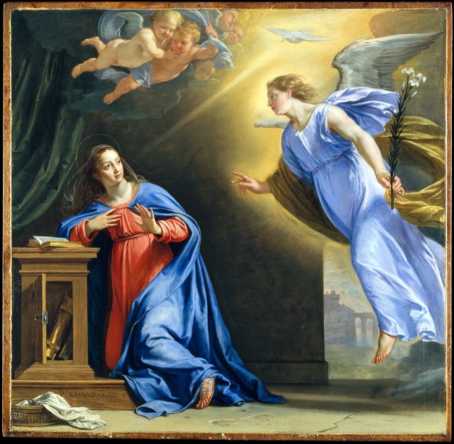 The Annunciation by Philippe de Champaigne