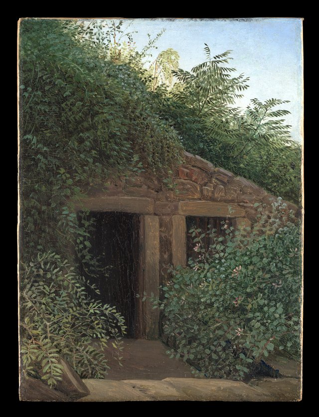 An Overgrown Mineshaft by Carl Gustav Carus