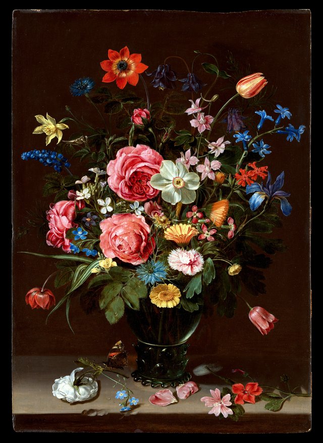 A Bouquet of Flowers by Clara Peeters