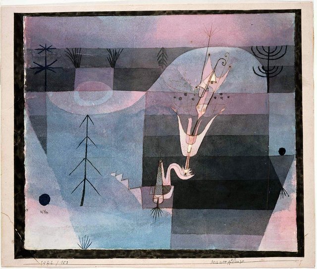 Wallflower by Paul Klee