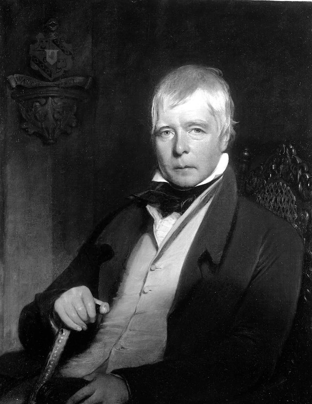 Sir Walter Scott by Charles Robert Leslie