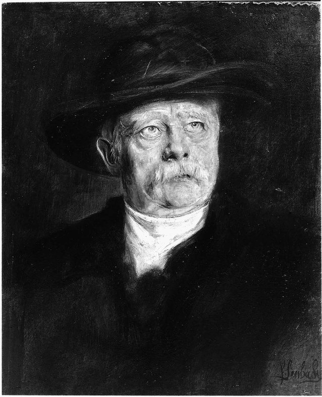 Otto Bismarck by Franz von Lenbach