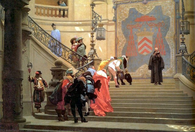 L'Eminence Grise by Jean-Léon Gérôme
