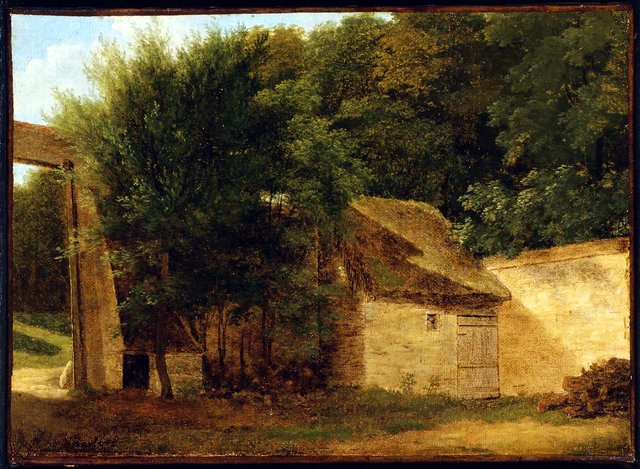Entrance to the Park at Saint-Cloud by Jean-Victor Bertin