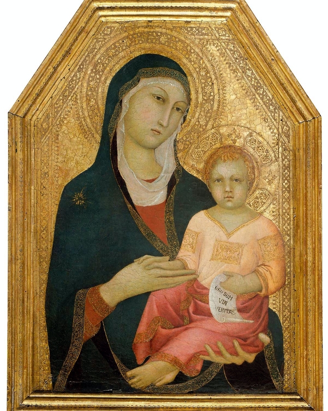 Virgin and Child by Lippo Memmi