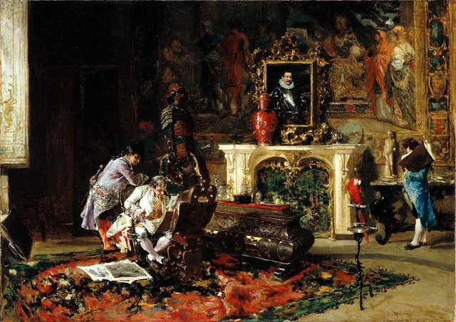 Antiquaries by Mariano Fortuny Marsal