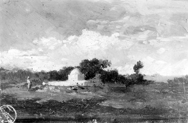 Tomb in North Africa by Mariano Fortuny Marsal