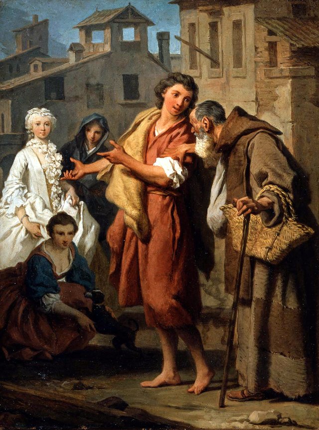 Brother Philippe's Geese by Pierre Subleyras