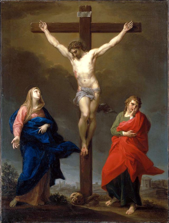 The Crucifixion by Pompeo Batoni