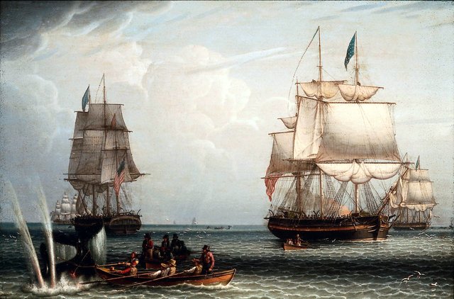 South Sea Whale Fishing II by Robert Salmon