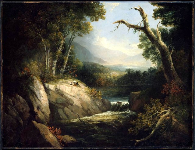 Lakes and Mountains by Alvan Fisher