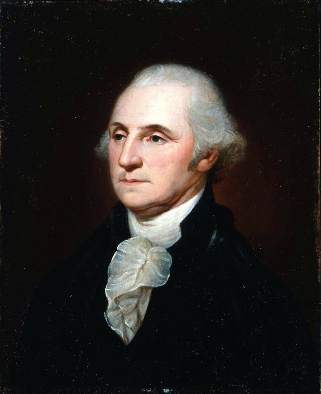 Head of Washington by Charles Willson Peale