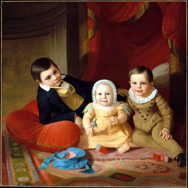 Three Children by John F. Francis